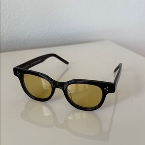 Akila Legacy Black Sunglasses with Yellow Lenses